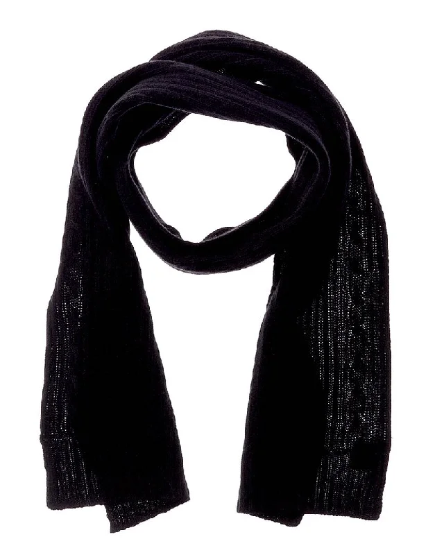 Portolano Cable Cashmere Scarf