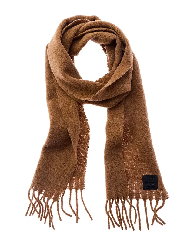 TOTEME Monogram Alpaca-Blend Scarf