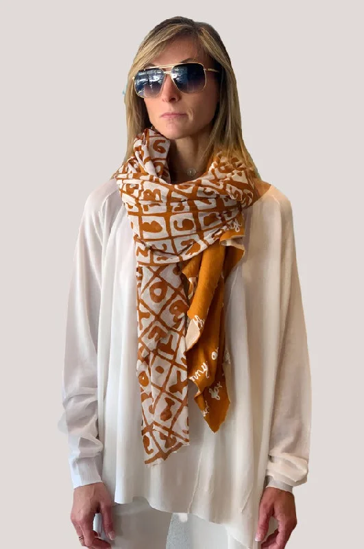 Pattern Scarf - Mango Print