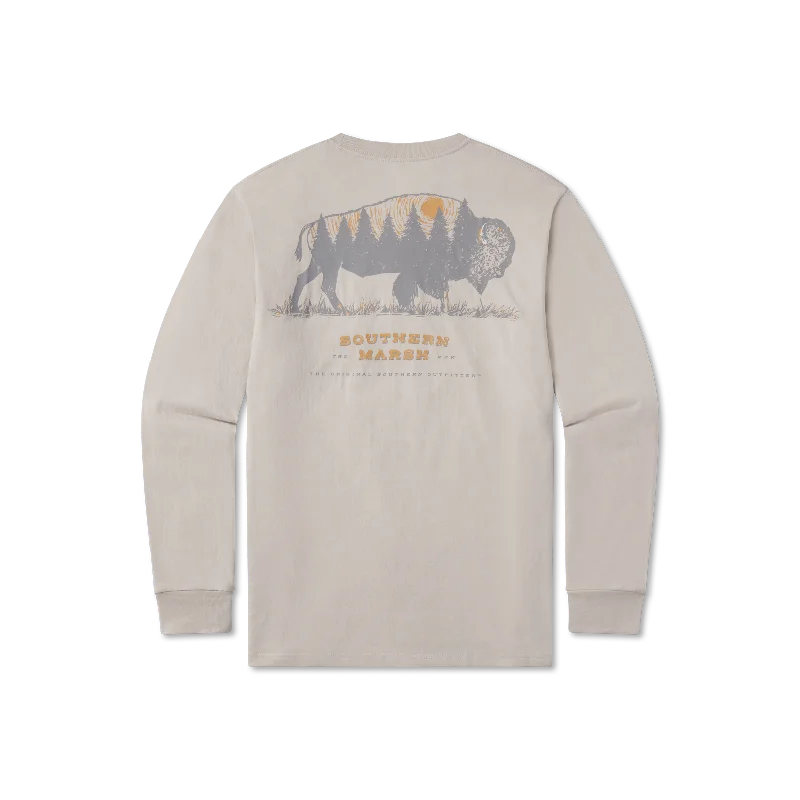 Starry Silhouette Tee - Buffalo - Long Sleeve