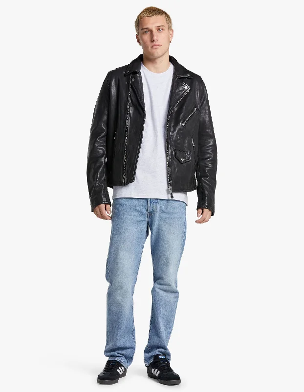 Capitol Leather Jacket - Black