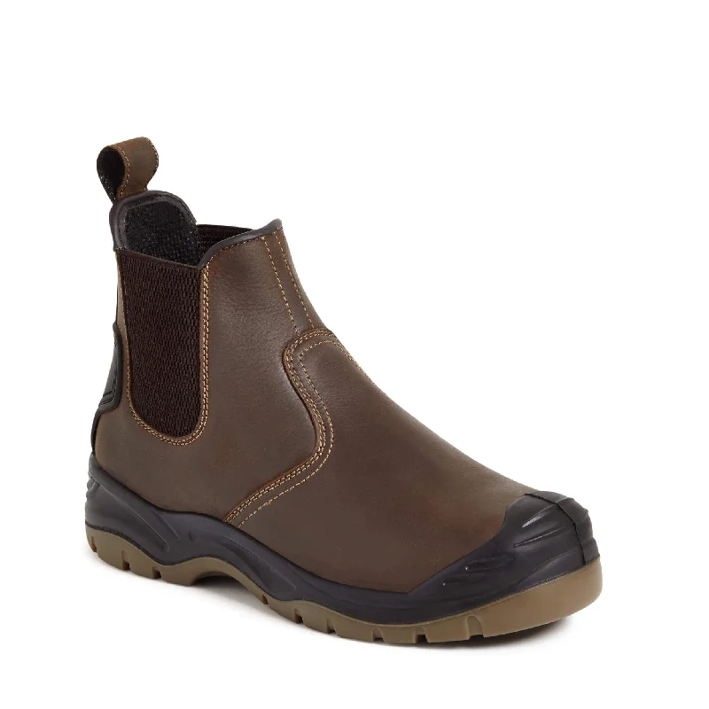 Apache AP715SM Brown Safety Dealer Boots