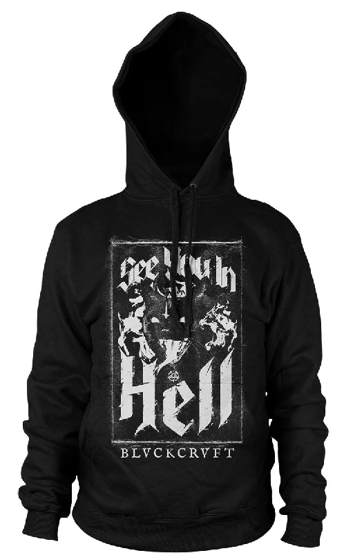 See You In Hell Cat - Pullover Hoodie