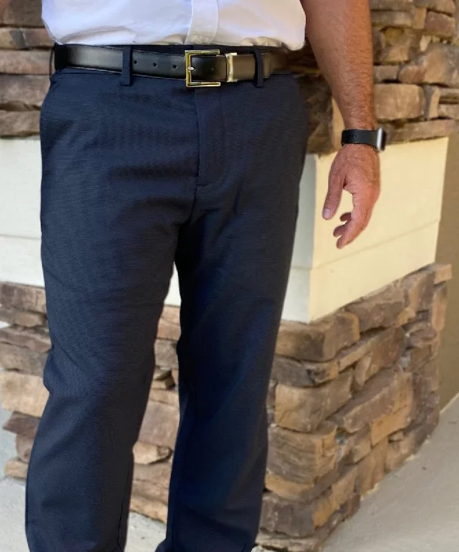 Dylan' Short Men's Dress Pant, now with Self-Sizer waist AND Stretch - 2 Colors to Choose From!