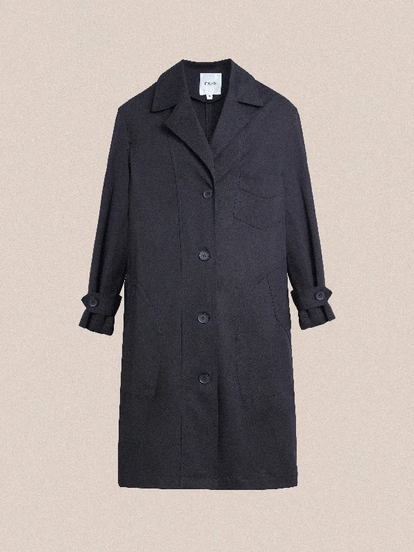 Naval Trench Coat