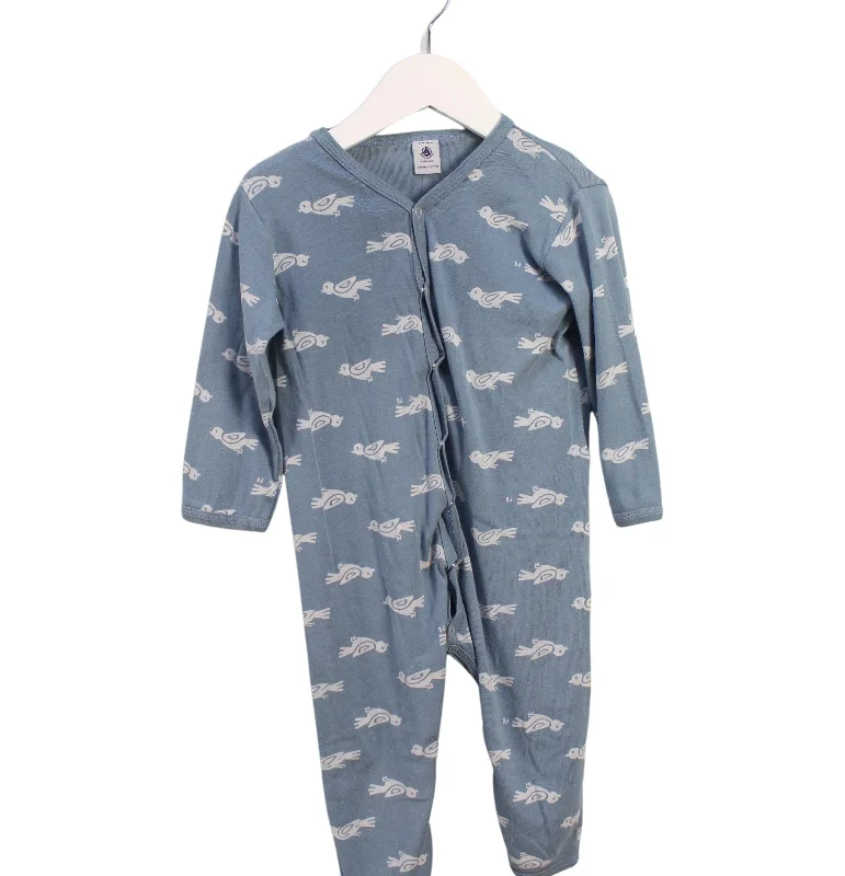 Petit Bateau Long Sleeve Jumpsuit 2T