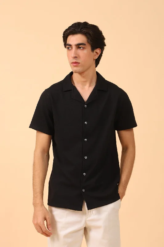 RESORT COLLAR TEXTURED POLO