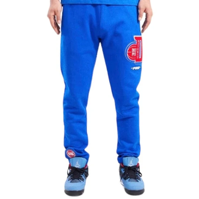 Pro Standard Detroit Pistons Mash Up Sweatpants (Royal Blue) BDP454264-RYB