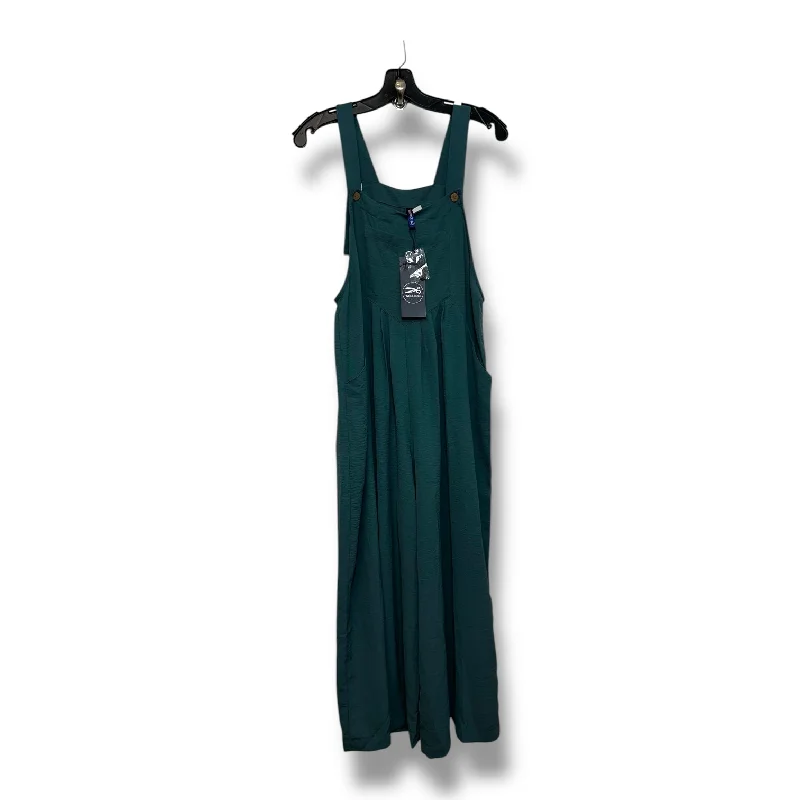 Overalls By Cme In Teal, Size: S