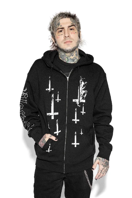 Poison - Heavyweight Hooded Zip Up Sweater