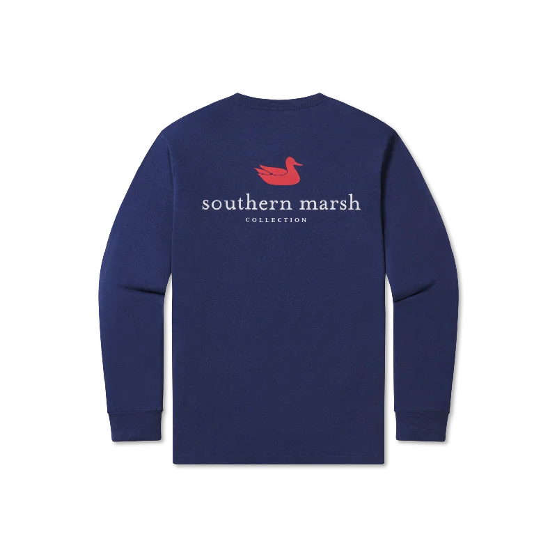 Washed Navy Heather