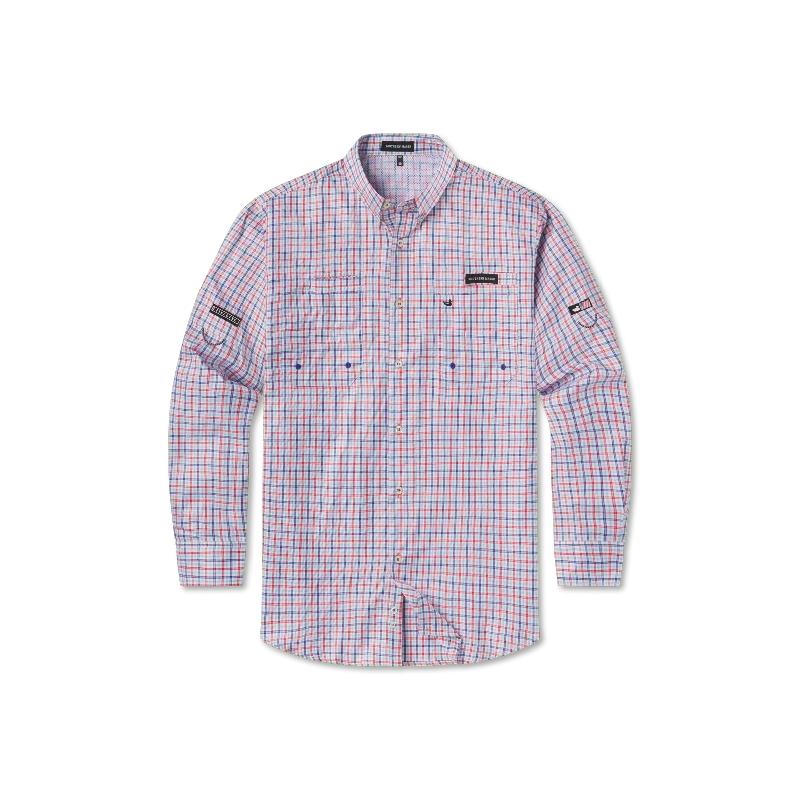 Harbor Cay Fishing Shirt - Abaco Grid