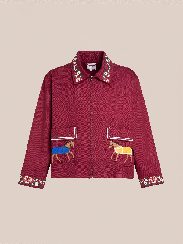 Oxblood Horse Equine Jacket