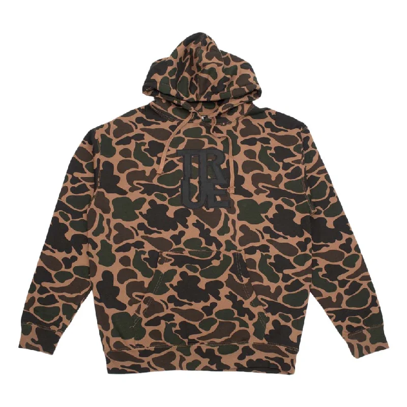 Men's True Logo Hoodie Duck Camo