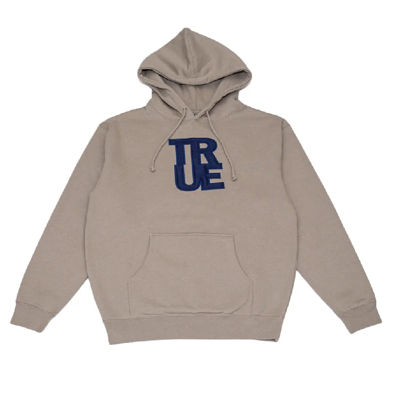 Men's True Logo Hoodie Cement/Navy