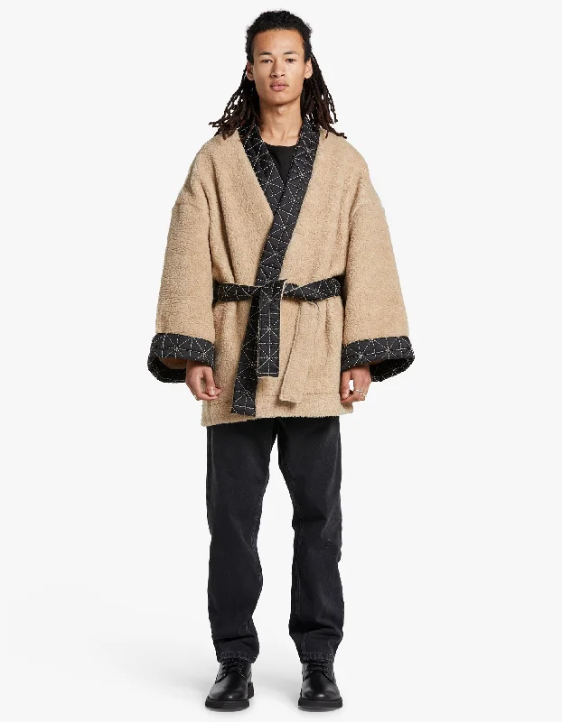 Kenzo Archive Logo Kimono - Camel