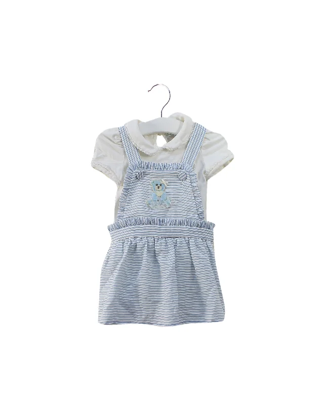 Nicholas & Bears Bodysuit with Overall Dress 6M