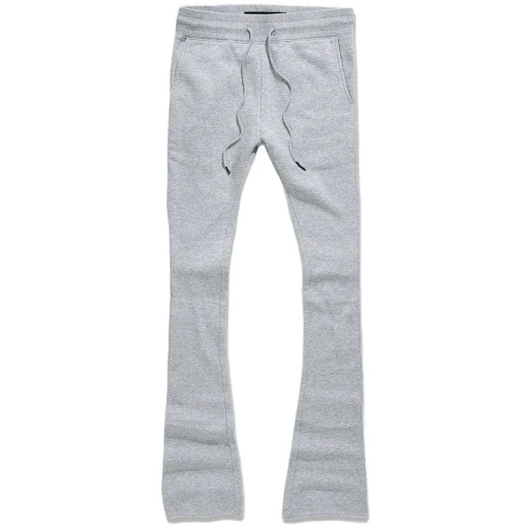 Jordan Craig Uptown Stacked Sweatpants (Heather Grey) 8826L