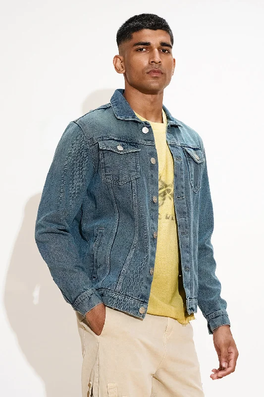 Rodeo Ready Men's Denim Trucker Jacket