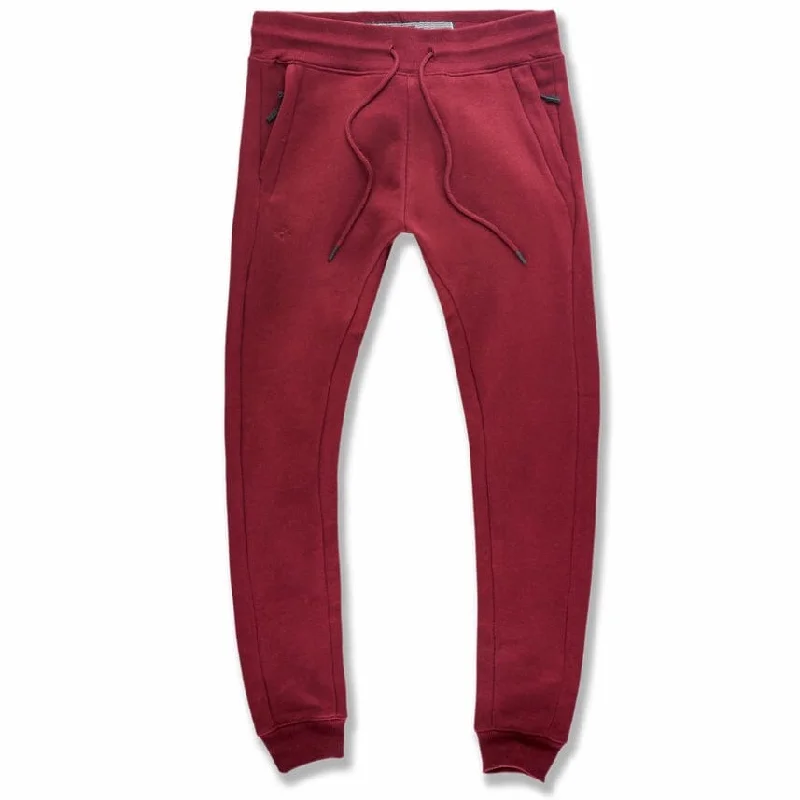 Jordan Craig Uptown Jogger Sweatpants (Wine) 8620