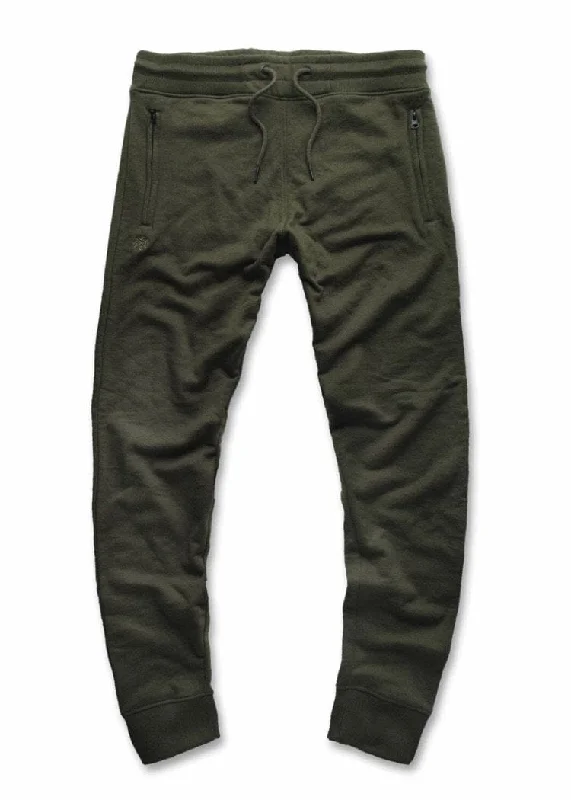 Jordan Craig French Terry Jogger Sweatpant (Army Green) - 8300