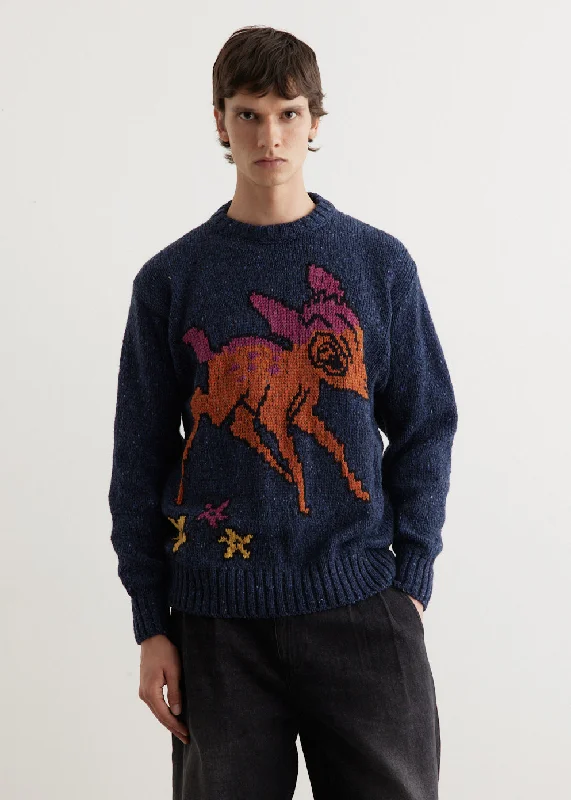 Cosmic Deer Sweater