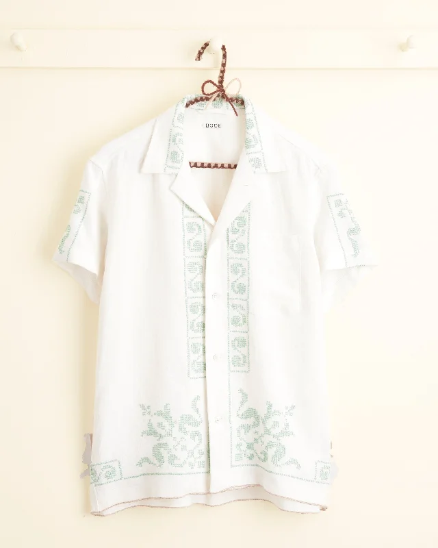 Bermuda Curl Short Sleeve Shirt - XS