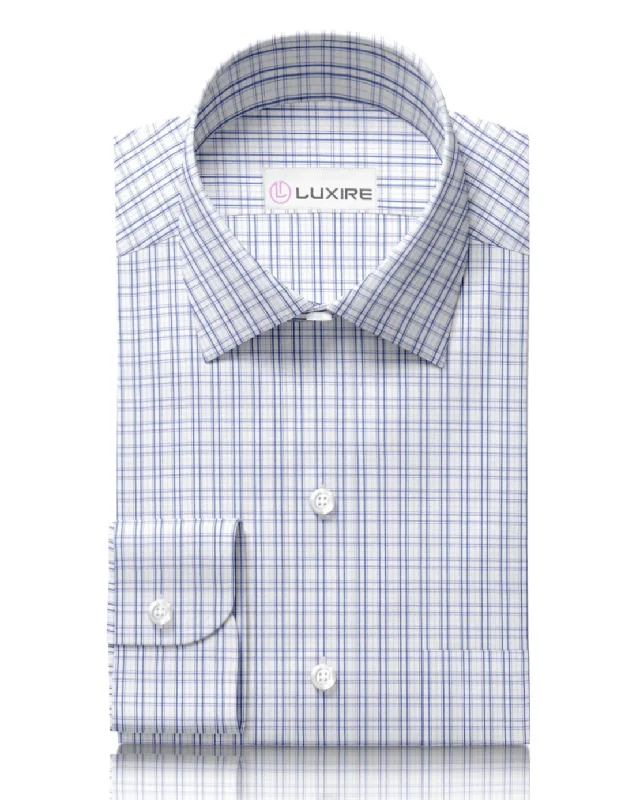 Blue Shadow Checks Shirt