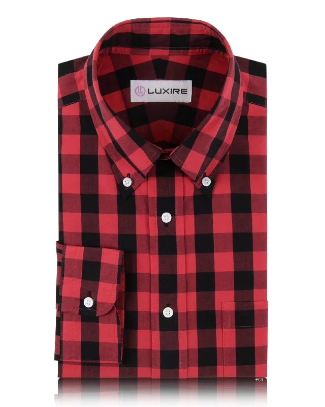 Turkey Red Buffalo Checks Shirt