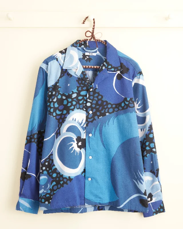 Mink Protea Long Sleeve Shirt - S/M