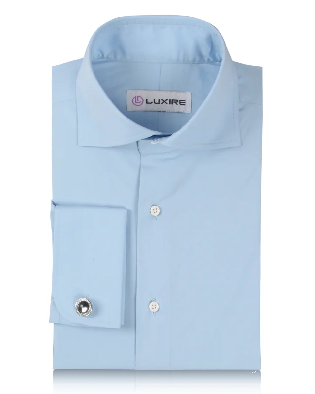 Poplin Sky Blue Shirt