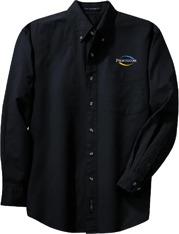 Port Authority Long Sleeve Twill Shirt