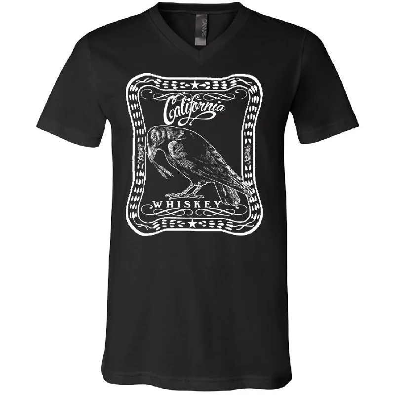 California Crow Whiskey Asst Colors V-Neck