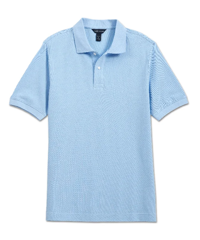 Pima Pique Polo, Sky Blue