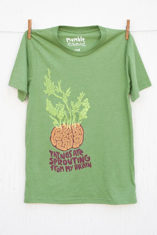 Sprouting Brain - Kiwi Men's T-shirt