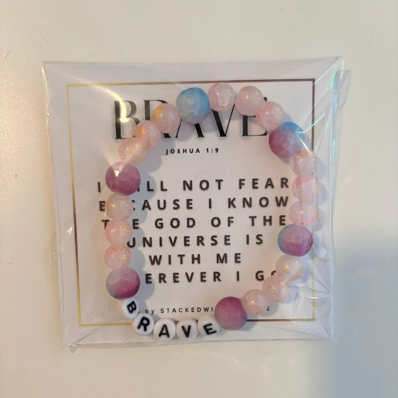 Brave Kids Light Pink Bracelet