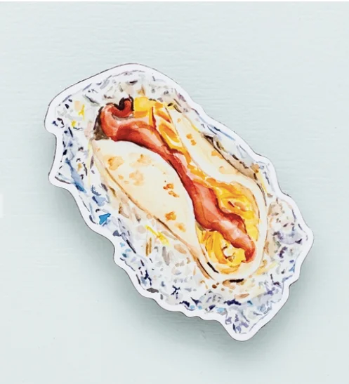 Breakfast Taco Magnet