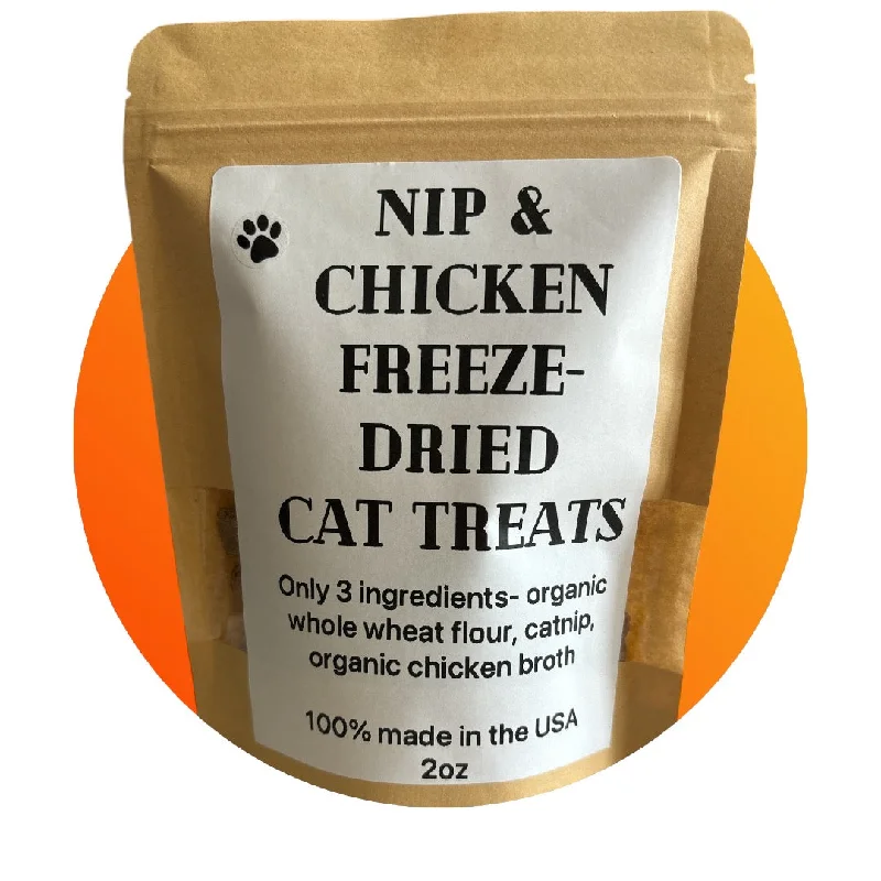 Nip & Chicken Freeze-Dried Cat Treats