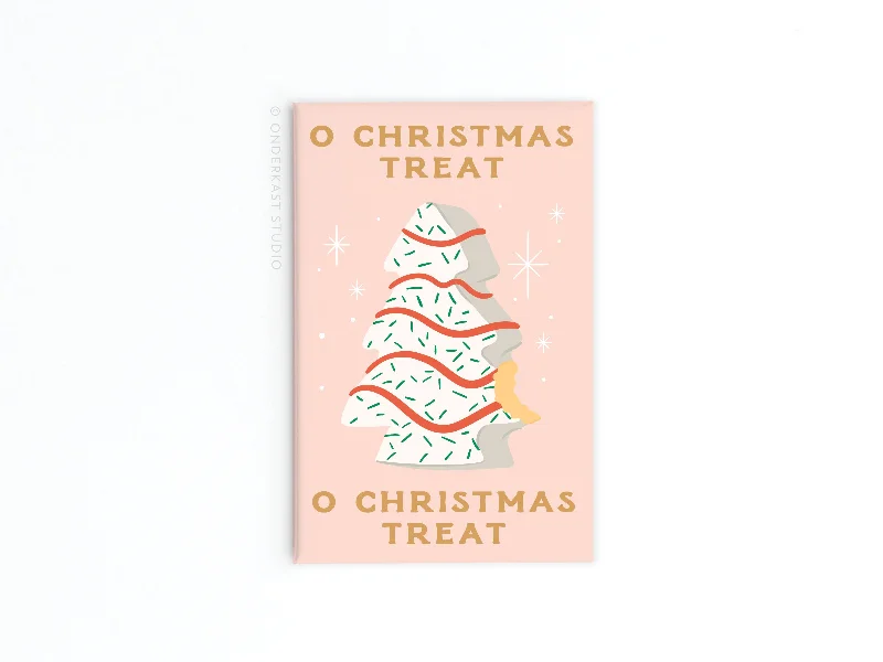 O Christmas Treat Refrigerator Magnet